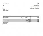 Showing delivery address in pdf invoice