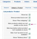 Aw: Clients placing orders for unavailable products