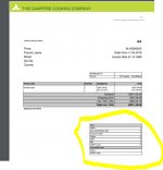 Aw: Hide Bank Details in Customer Order pdf