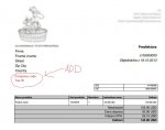 Create Company code and Tax ID in Invoice